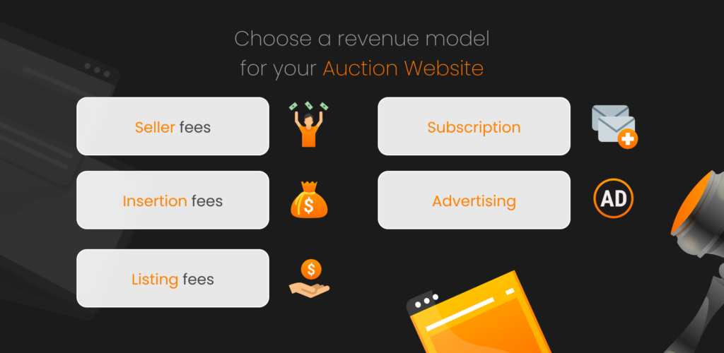 Creating an auction website