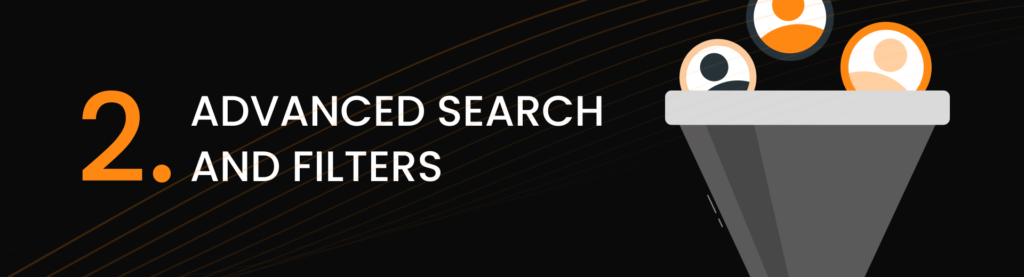 Advanced Search and Filters
