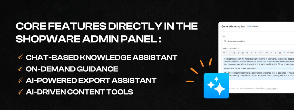 What You Can Do with Shopware Copilot