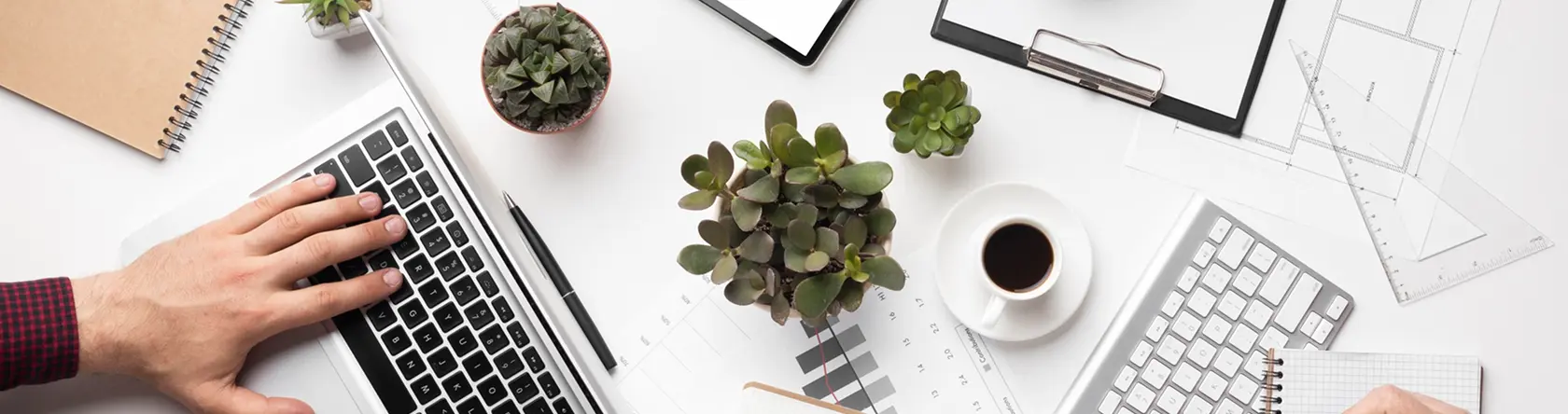 Developer writing code