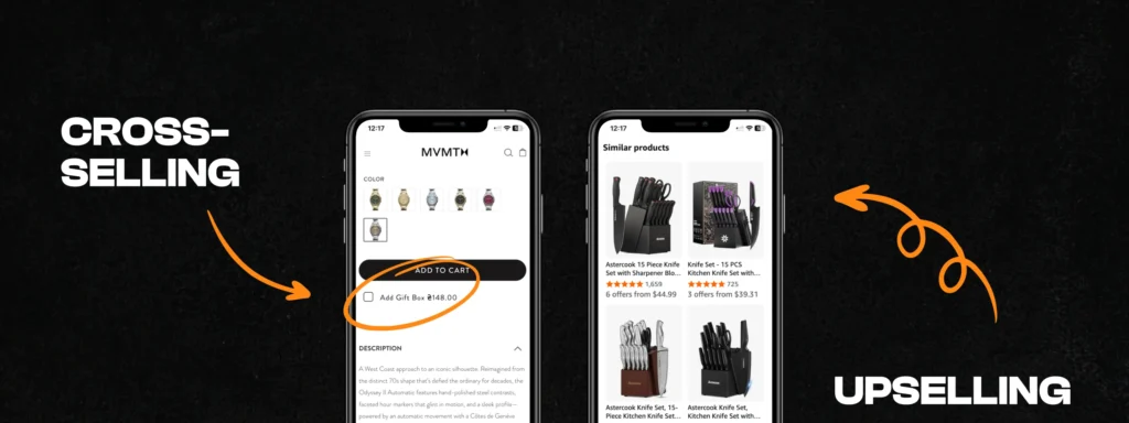 Cross-Sell and Upsell