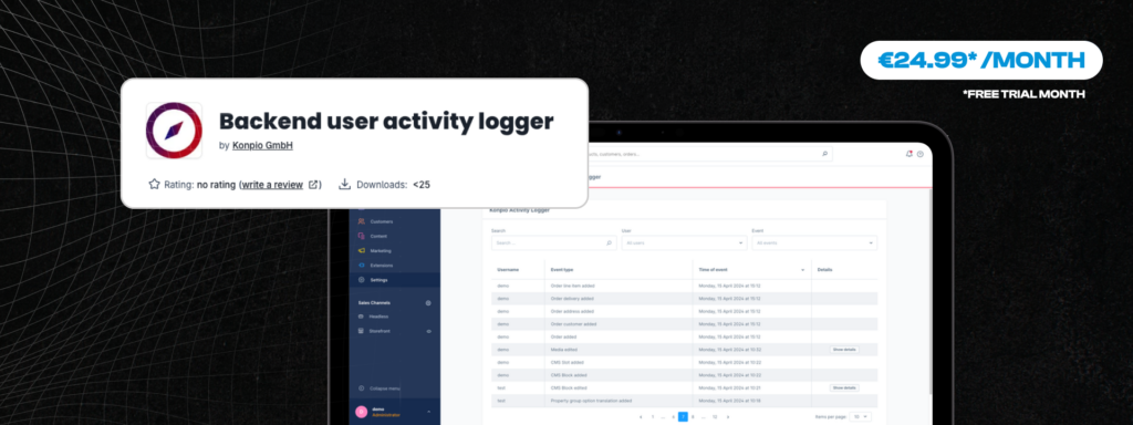 Administration Activity Logger