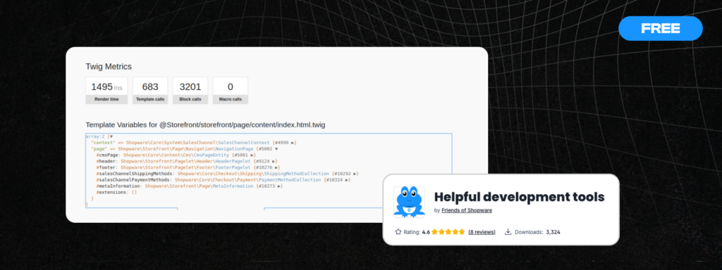 Helpful Development Tools Shopware