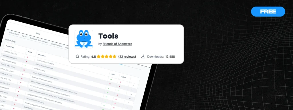 Shopwarev Frosh Tools