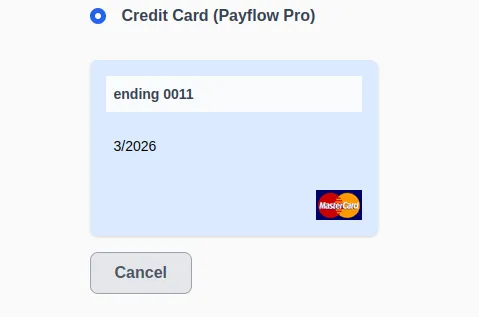 Payflow Pro