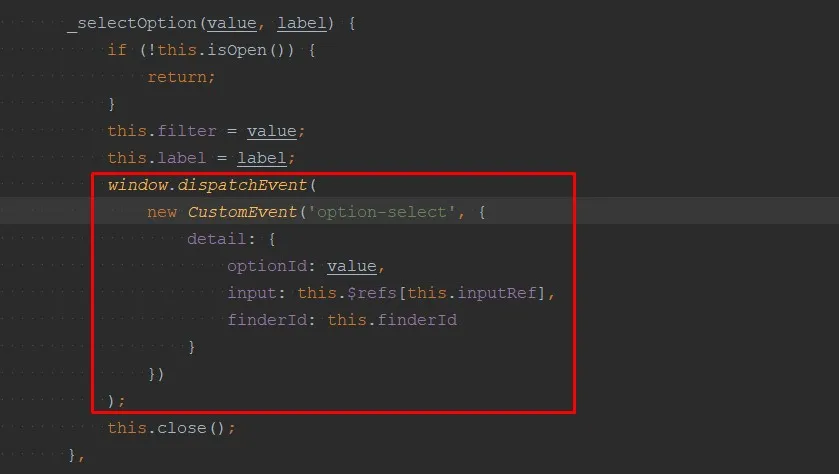 Communication between components