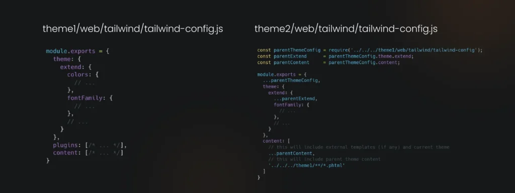 Tailwind CSS Magento
